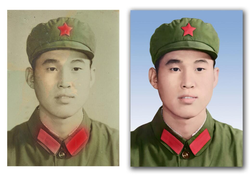 梁子湖破损照片修复-18